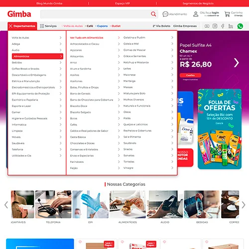 Aplicação Web escalável desenvolvida em React e JS