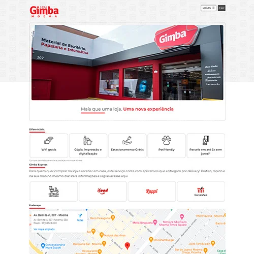Landing Page responsiva com integração de CRM