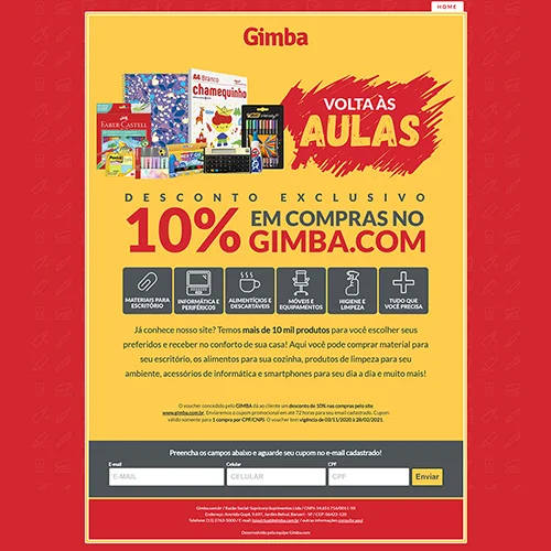 Landing Page otimizada para anúncios de alta performance